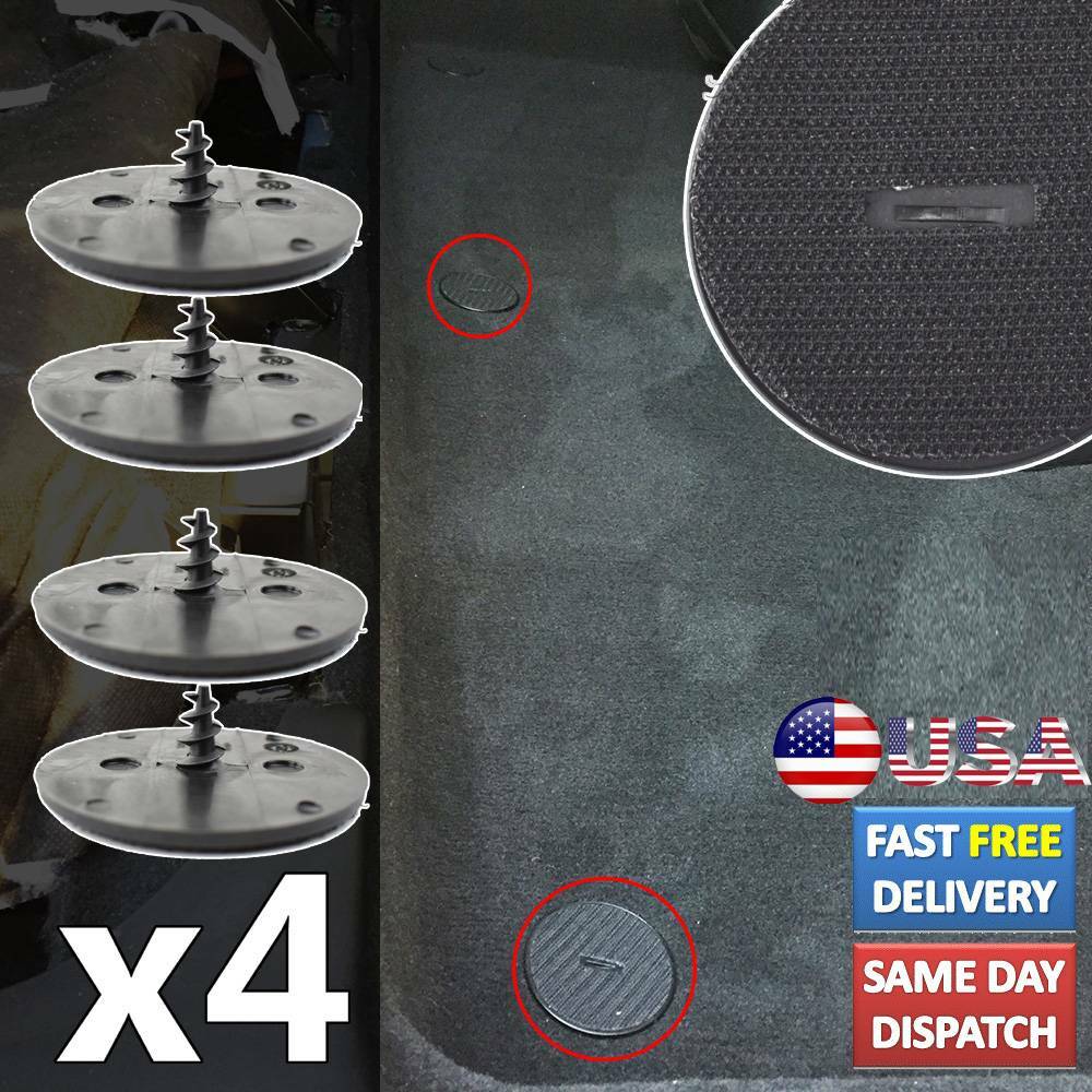 4Pcs Carpet type Floor Mat Screw Hook Fastener Clips 9171368 For BMW MINI  US