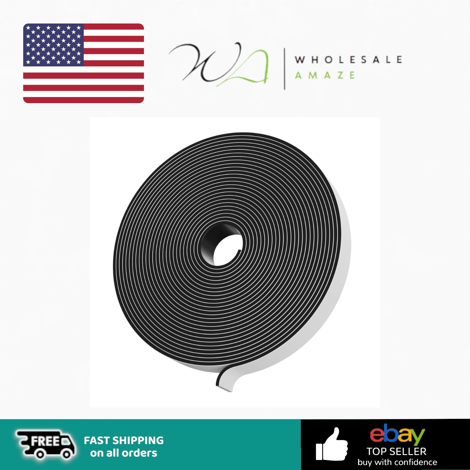 Master Magnetics Roll-N-Cut Flexible Magnetic Tape Refill - Magnet Strips