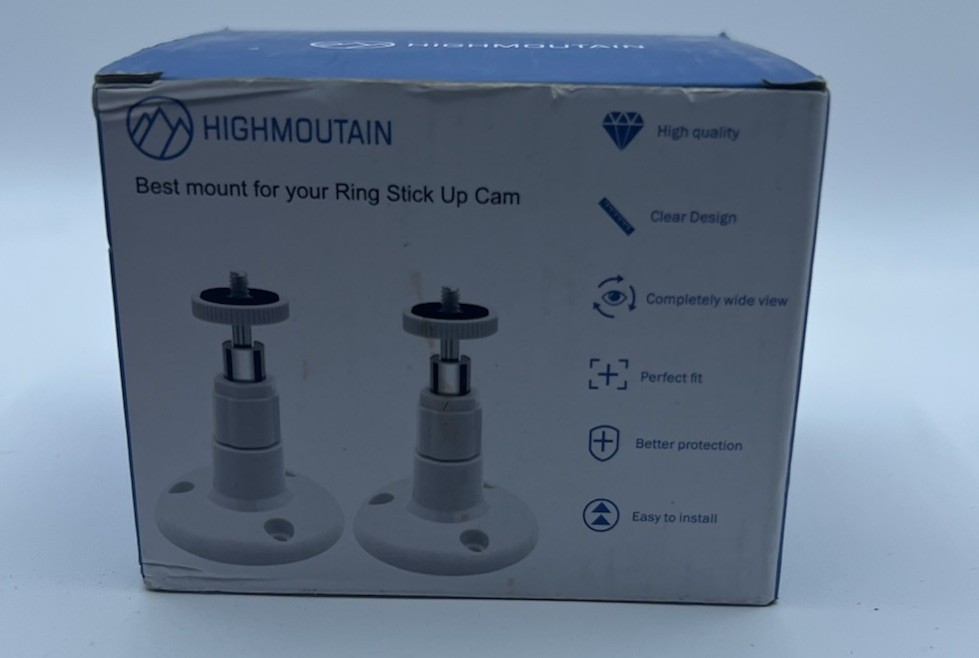 HIGHMOUNTAIN Ring Stick UP Cam Wall Mount Bracket 2 PACK