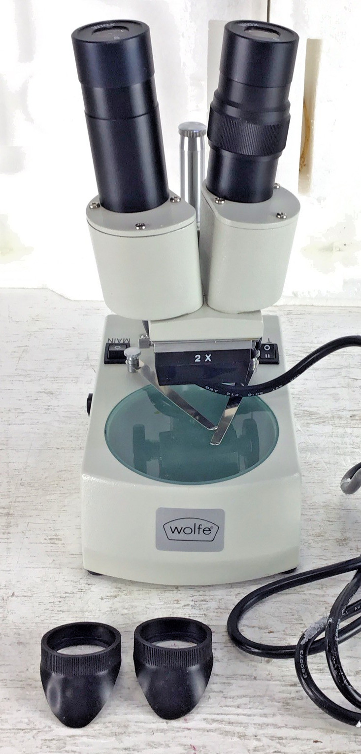 Wolfe brand stereo microscope 2X National Optical Series 96H08352