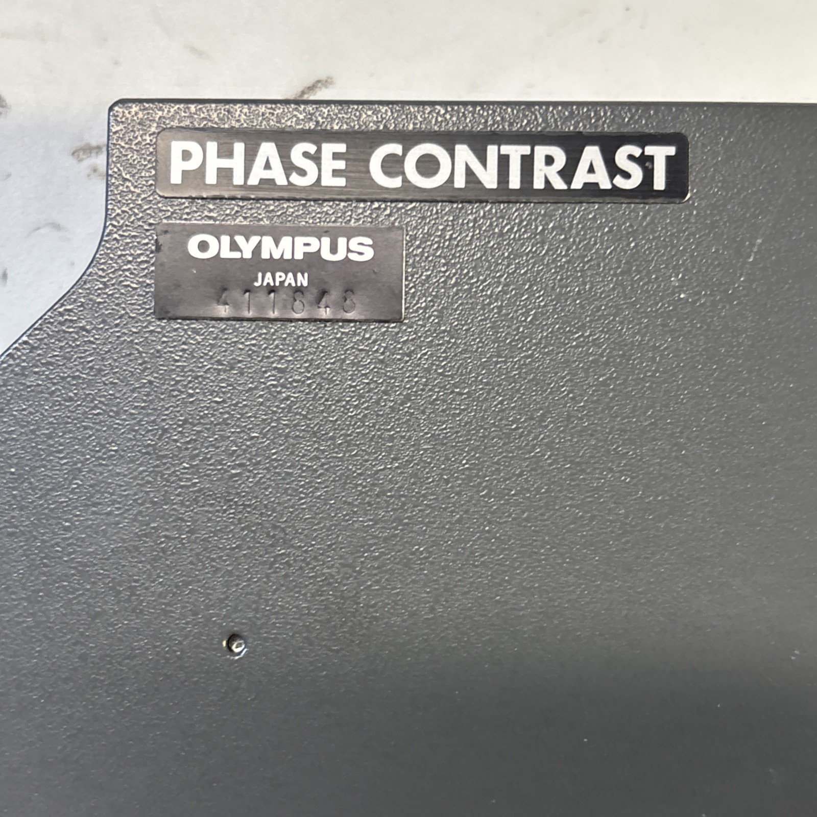 Olympus Phase Contrast And Accessory Piece From Vanox AH3 Microscope