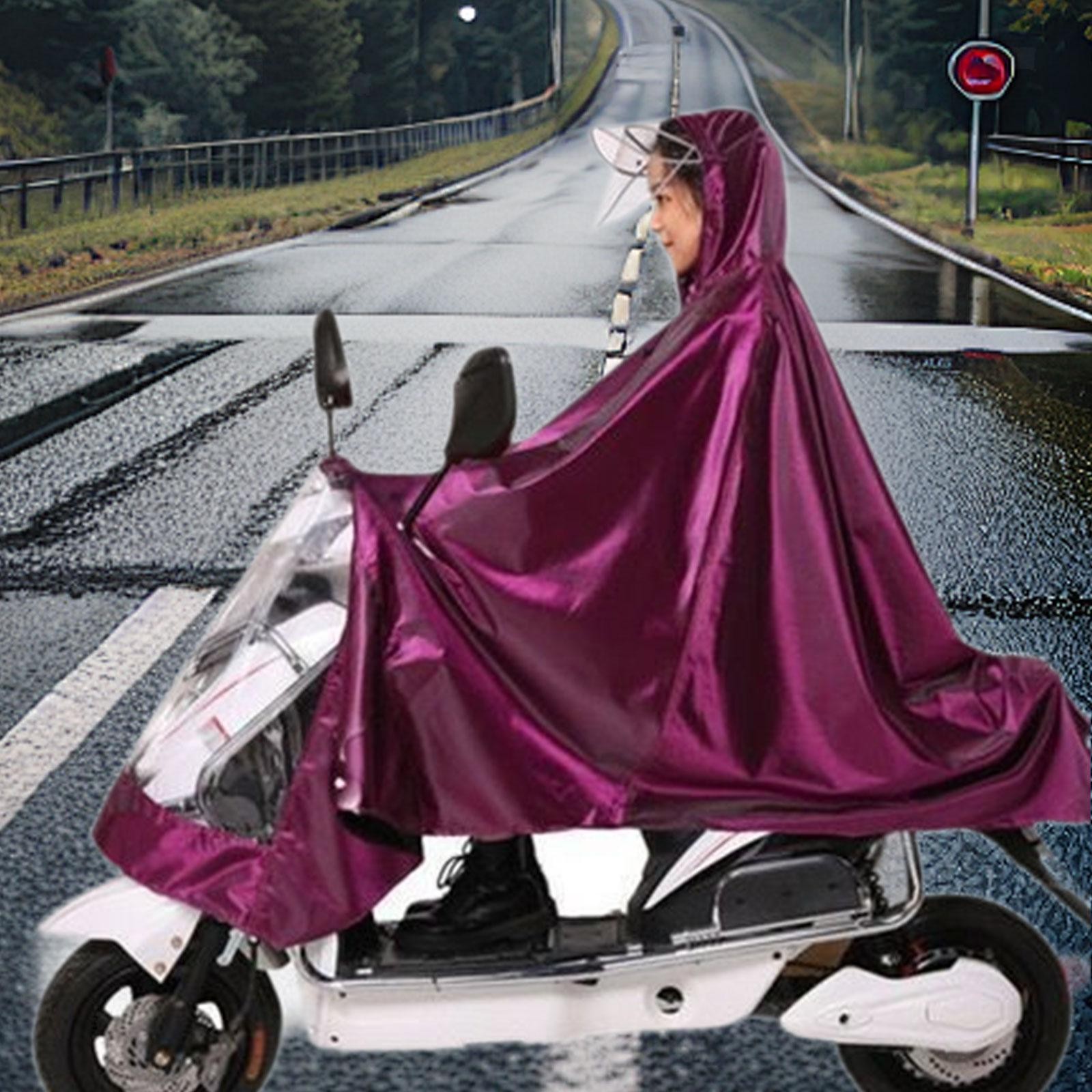 Waterproof Hoodie Rain Cape, Mobility Raincoat, Universal Bike Bicycle Full Body