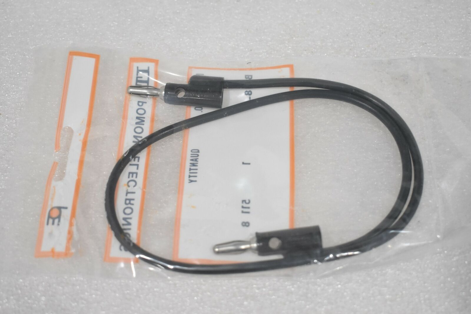 ITT POMONA ELECTRONICS B-18-0 Test Leads 18" Banana Plug Patch Cord