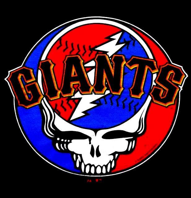 Grateful Dead Shirt T Shirt San Francisco Giants Baseball MLB SF SYF GDP 2010 L