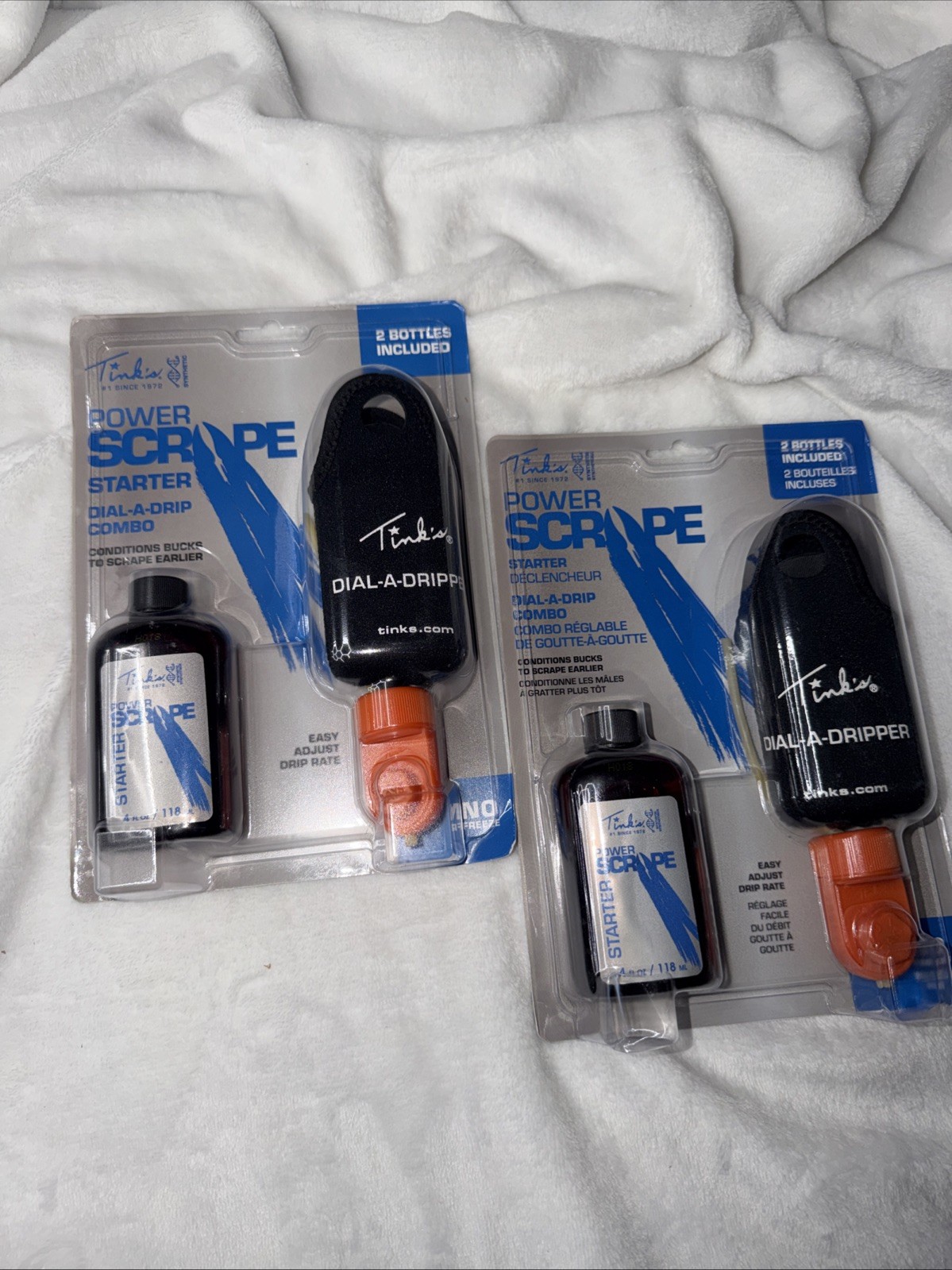 Tink’s Power Scrape Starter Dial-A-Drip Combo Deer Attractant Lot of 2 New