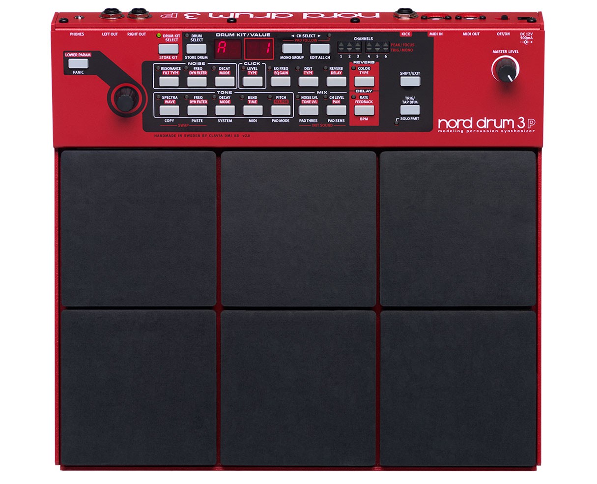 Nord Drum 3P Multi-Pad Percussion Synthesizer