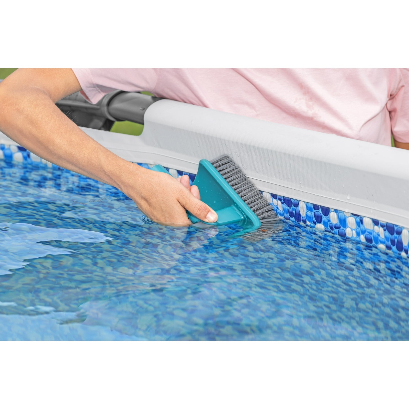 3 Pack Mainstays Rotatable Step & Corner Pool Brush Heads