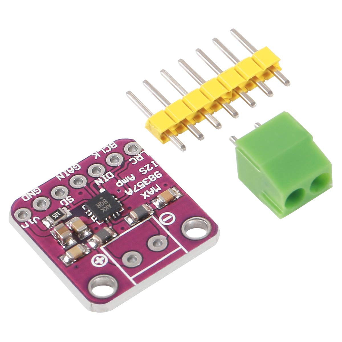 5PCS MAX98357 I2S Audio Amplifier Module,Audio Amplifiers Filterless Class D ...
