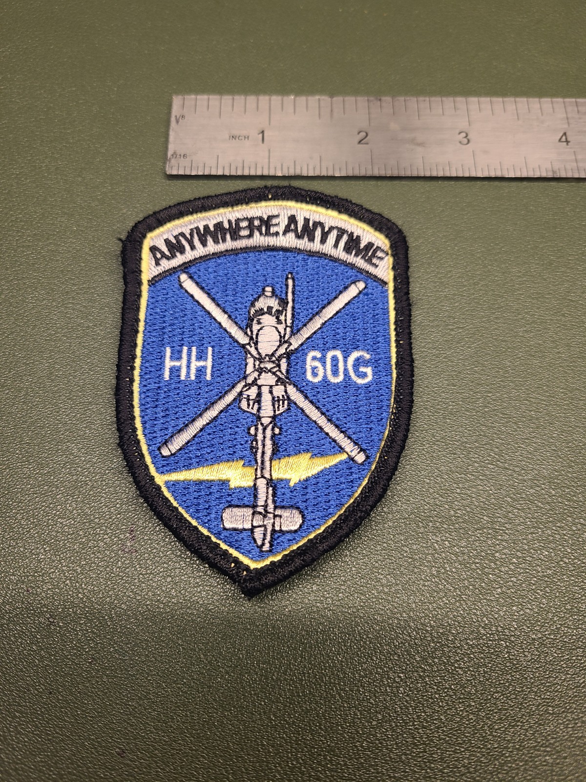 HH-60G Pavehawk Combat Rescue Patch 305th Jolly Green CSAR Pedro PJ USAF JPRC