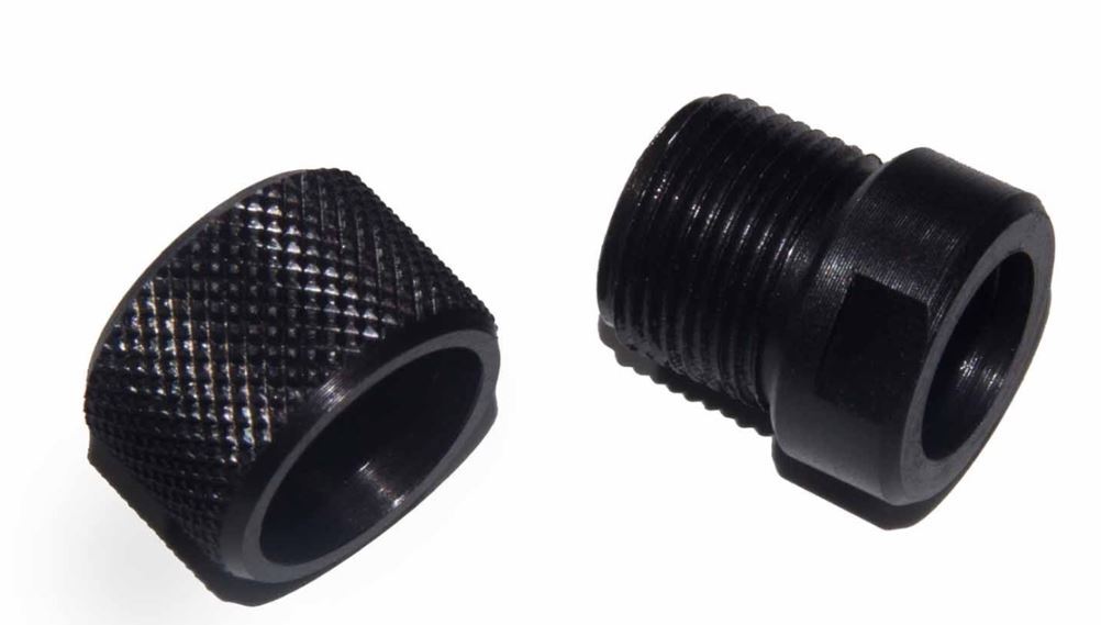 Thread Adapter: M9x.75 to 1/2-28
