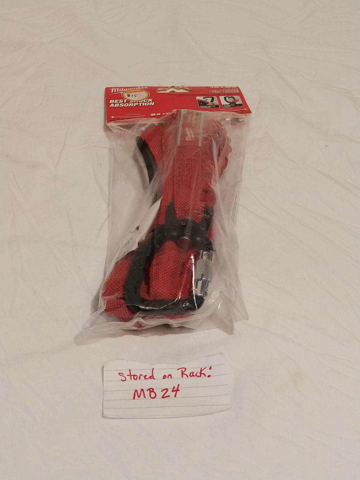 Milwaukee 72in Extended Reach Locking Tool Lanyard- 10-Lb Working Load