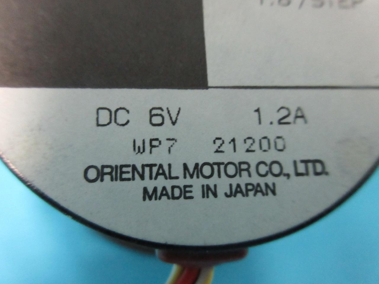 ORIENTAL MOTOR VEXTRA STEPPING MOTOR 2- PHASE PH266-E1.2-C19 6V DC 1.8" STEP WP7