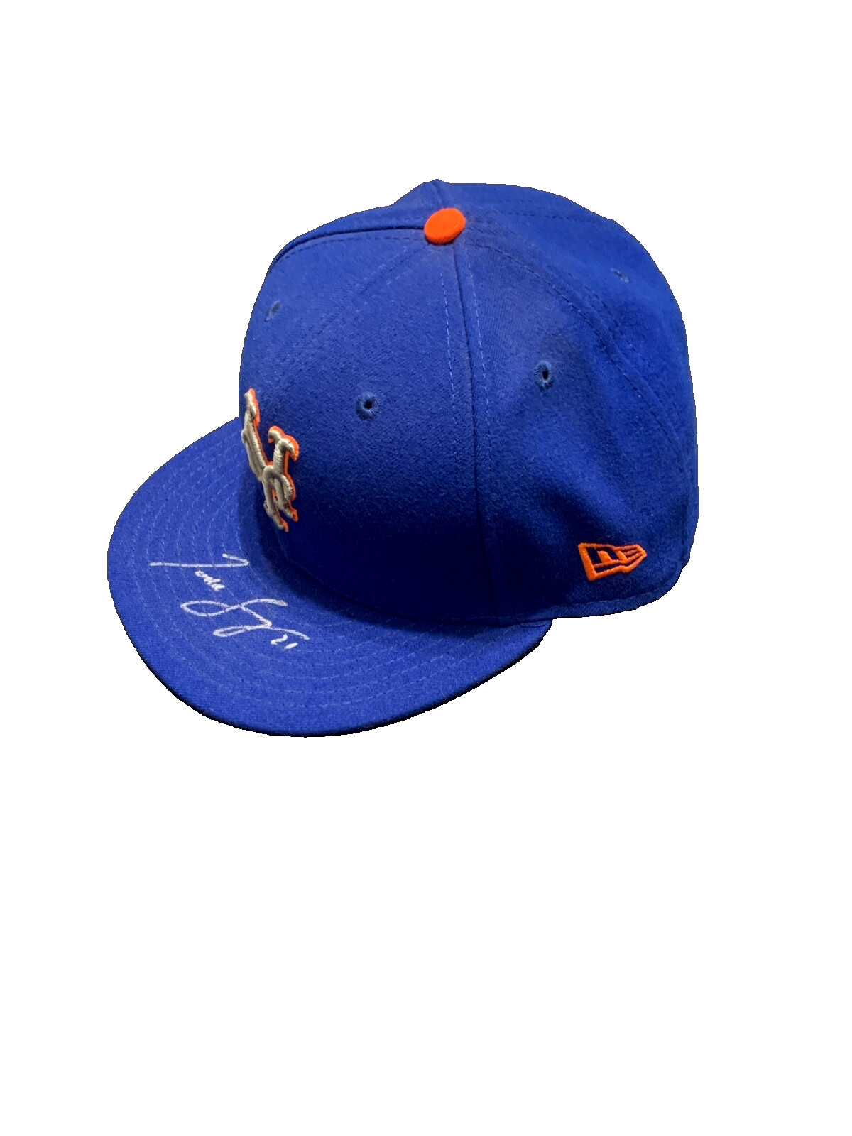 Todd Frazier autographed Mets baseball hat