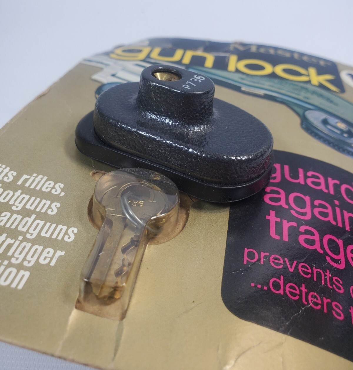 Master Lock Gun Lock No 90 Vintage NOS