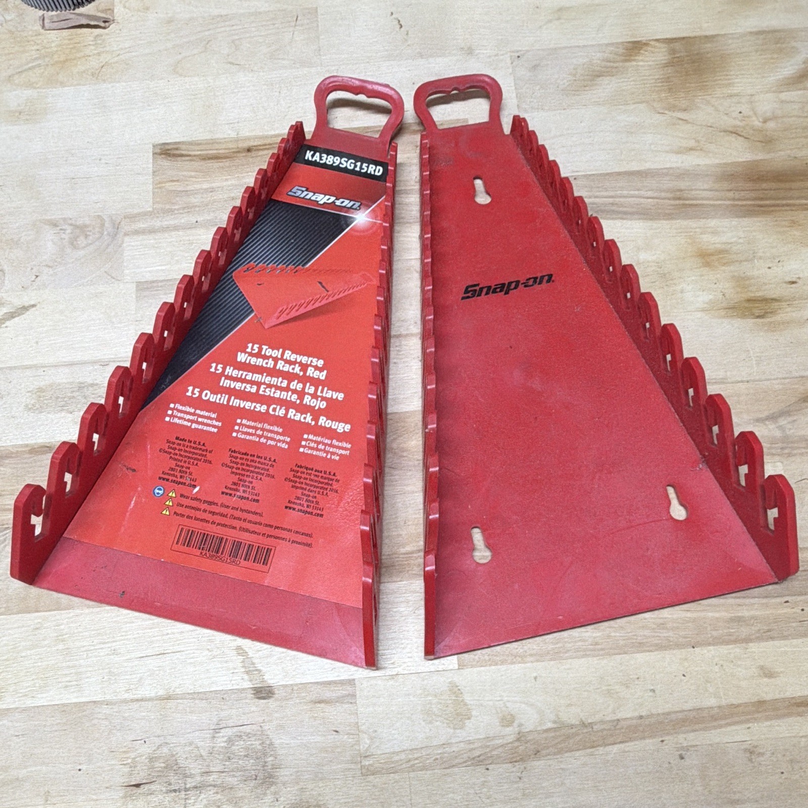 Snap-on 15 Tool Reverse Wrench Rack