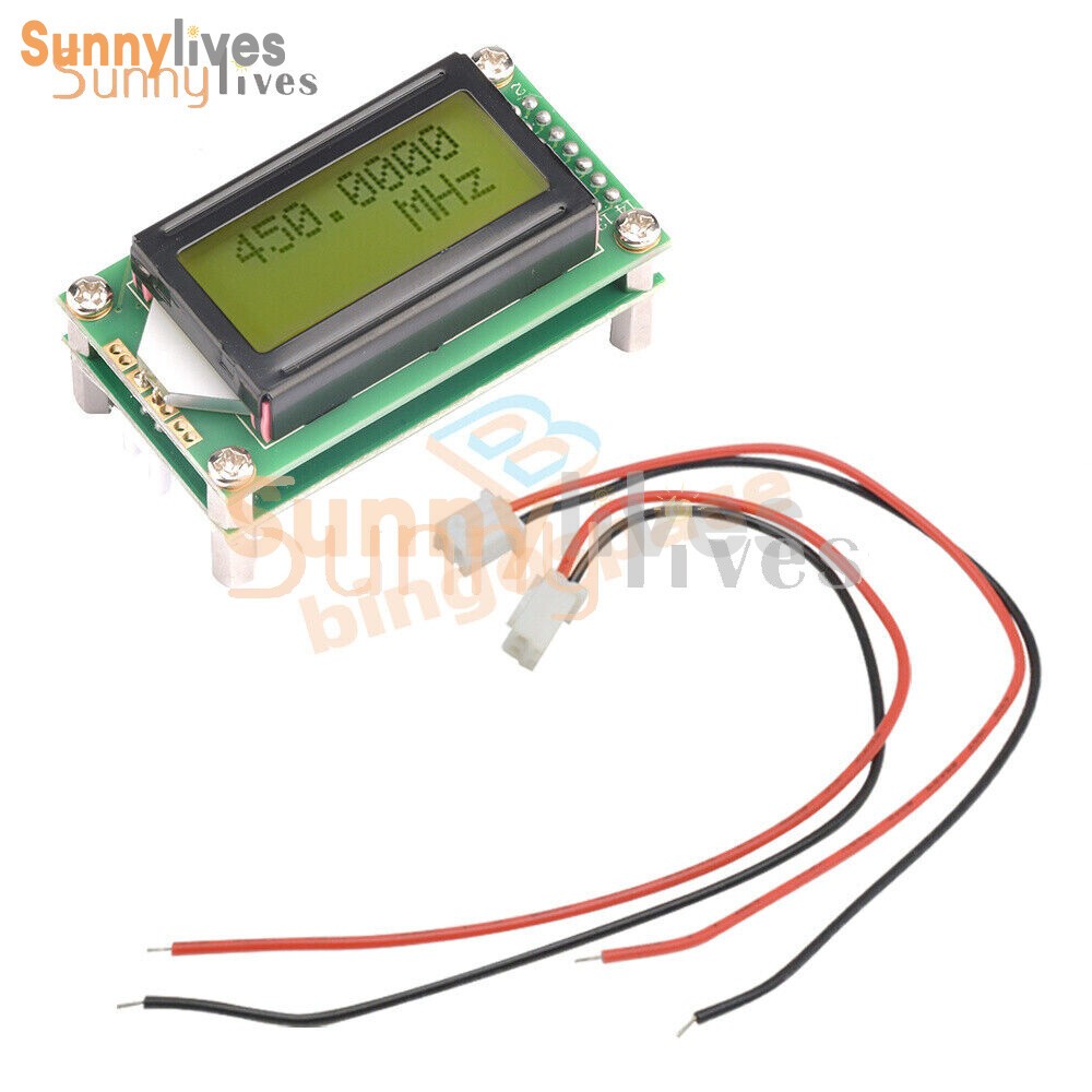 1MHz-1.2GHz LED Frequency Counter Tester Measurement For Ham Radio PLJ-0802-F
