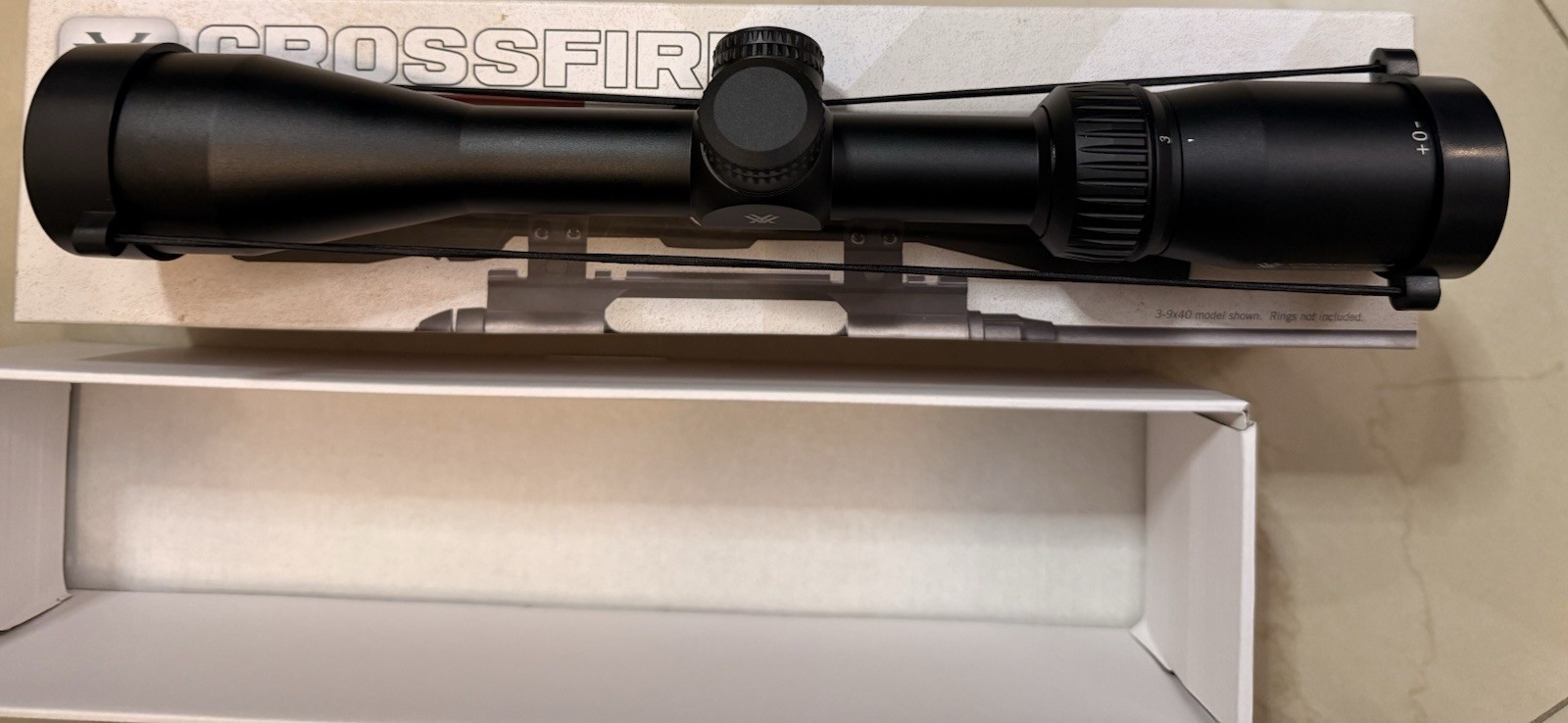 Vortex Crossfire II 3-9x40 Rifle Scope V-Plex Reticle CF2-31005