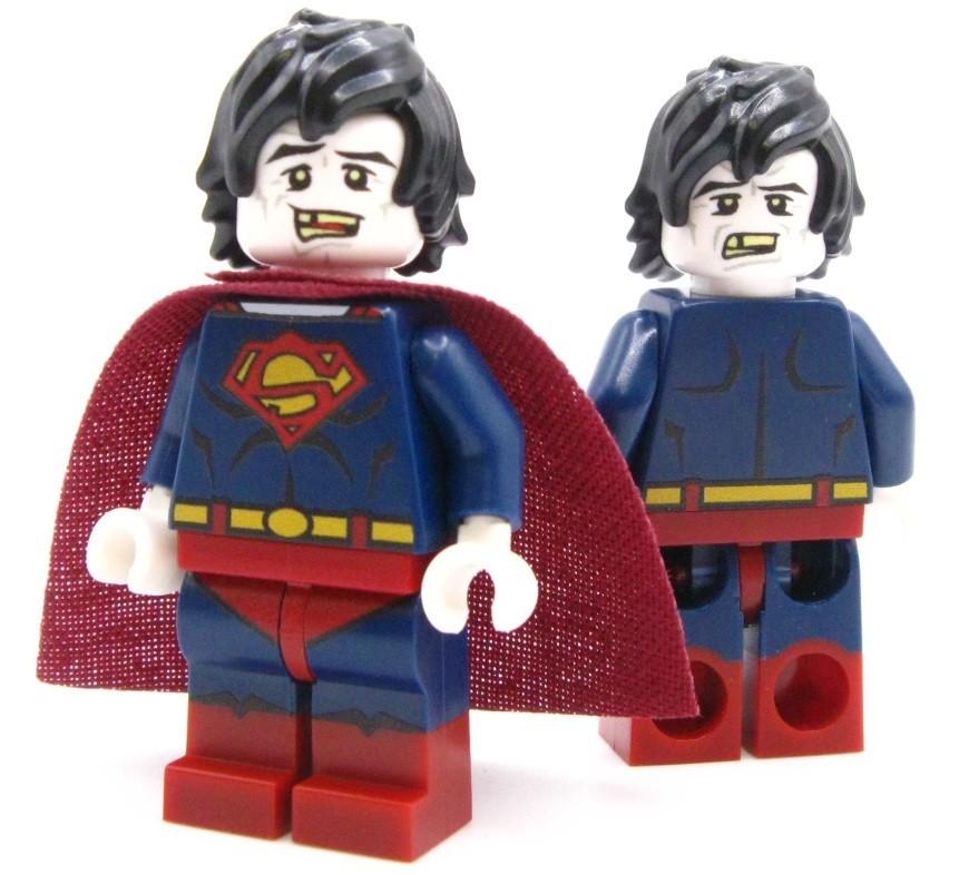 Custom Superman Animated Series Bizarro  Printed on LEGO® parts