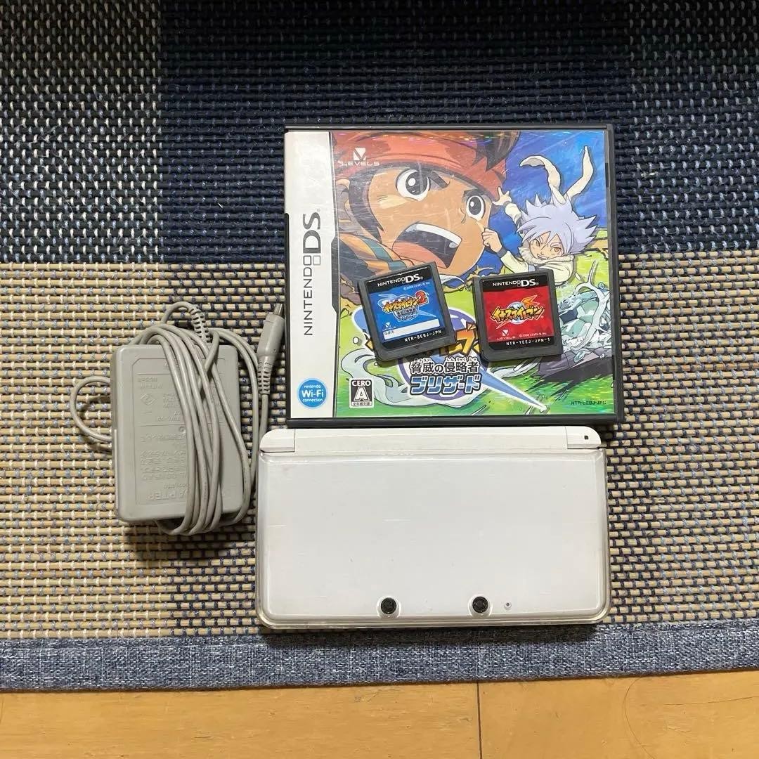 3DS/2DS/DS Nintendo 3Ds Body White With Ac Adapter Japan