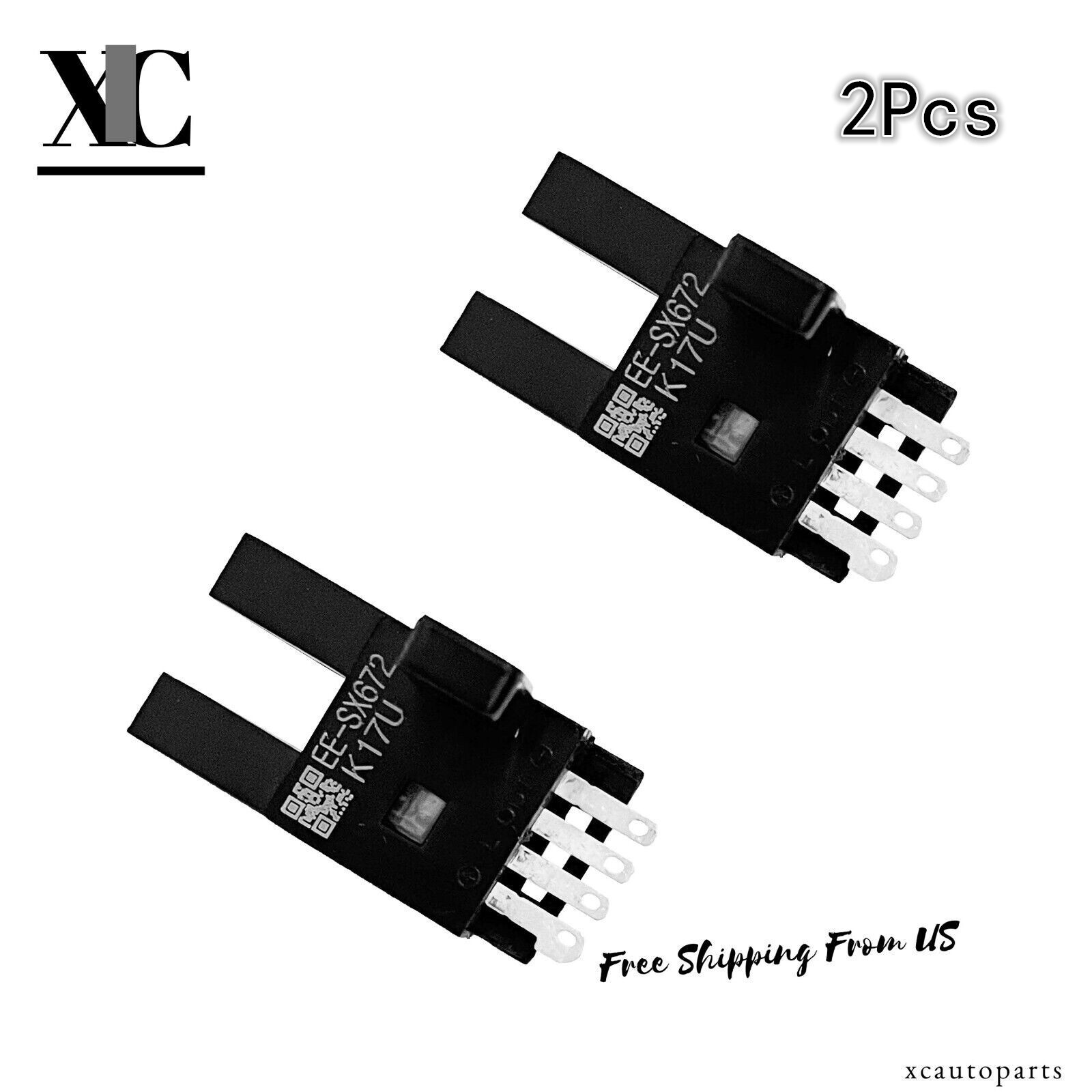 2Pcs Micro Photoelectric Sensor Limit Switch EE-SX672 EESX672 For OMRON US Stock