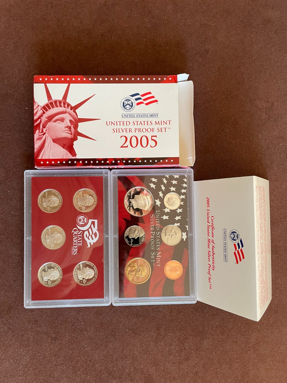 2005 S SILVER PROOF SET