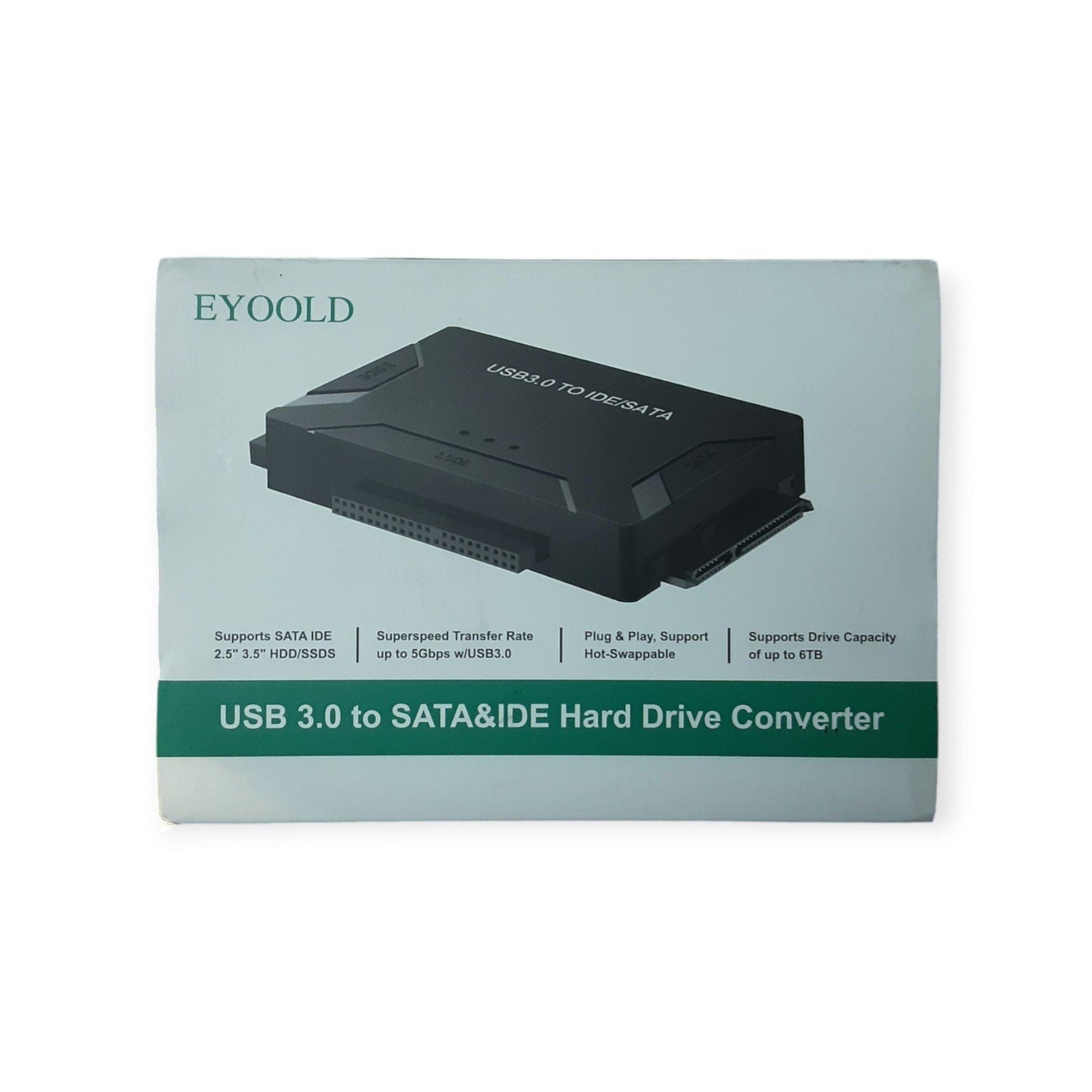 USB 3.0 to IDE & SATA Hard Drive Converter