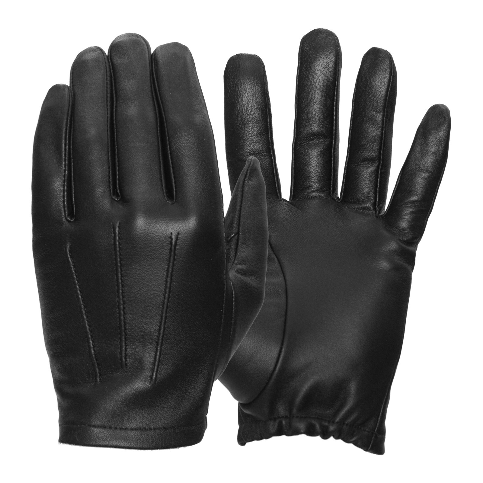 Patrol Touch Tactical Leather Police & Military Gloves by Tough Gloves