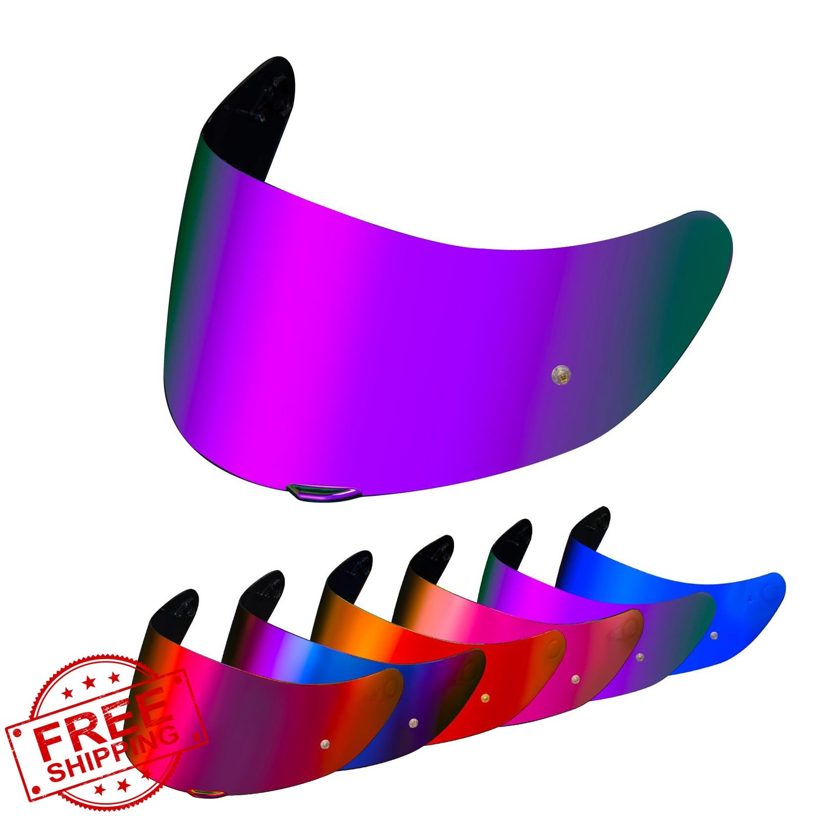 AGV K1 K1S K3SV K5 K5S Deep Purple Tinted Motorcycle Helmet Visor (Day Use)