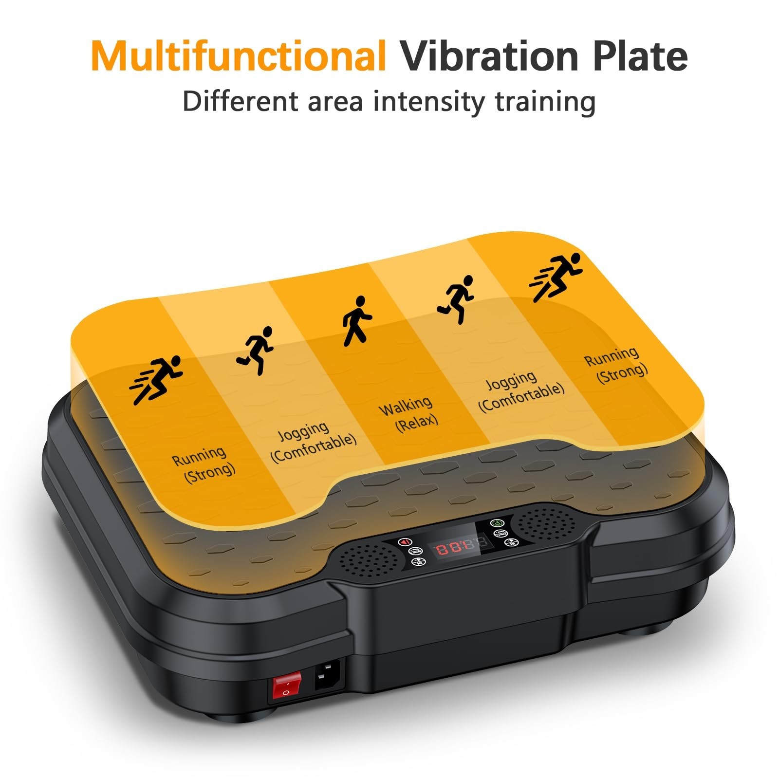 NXSCI Vibration Plate Exercise Machine,Vibrating Platform for Lymphatic Drain...