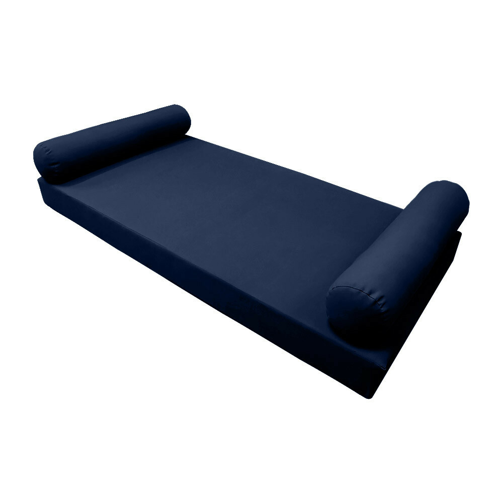 |SLIPCOVER ONLY|S5 Daybed Mattress Bolster Pillow Covers Knife Edge Crib AD101