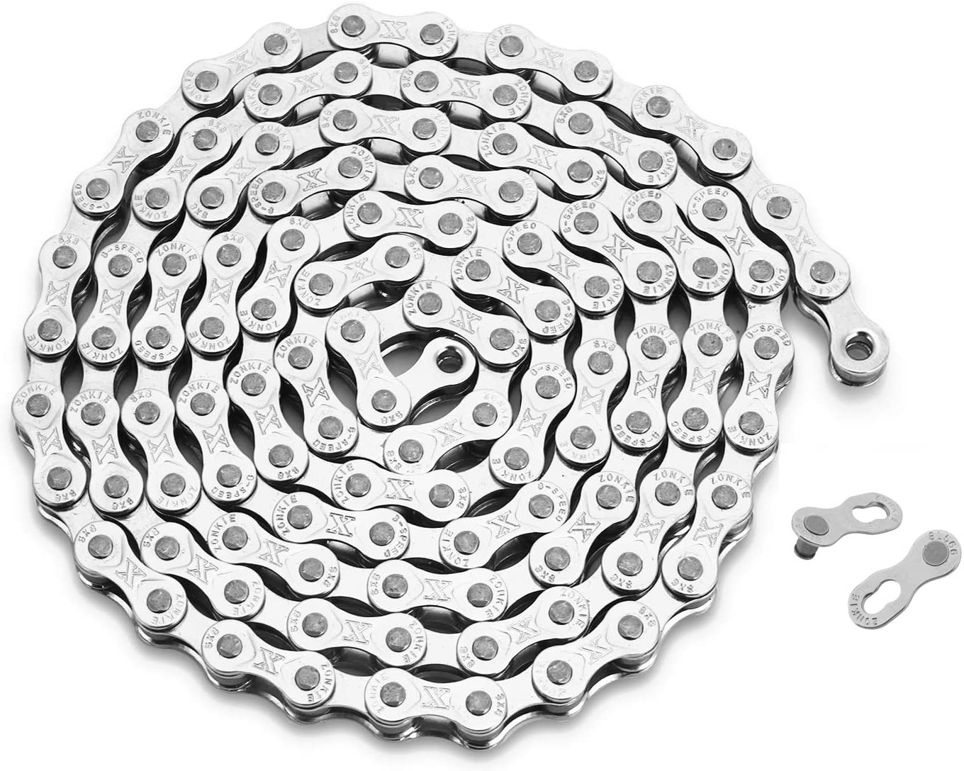 Cadena De Bicicleta De 1/2 "X 3/32" Para Bicicletas De Varias Velocidades Links