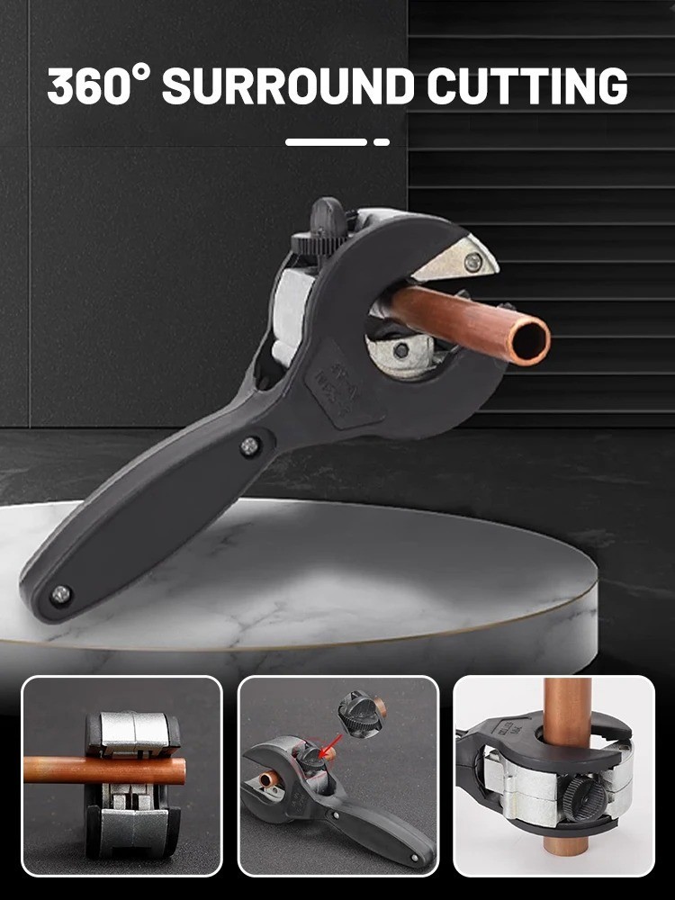 Ratcheting Tubing Cutter Tool Copper Pipe Ratchet Tube, Tube Cutter 8-29mm