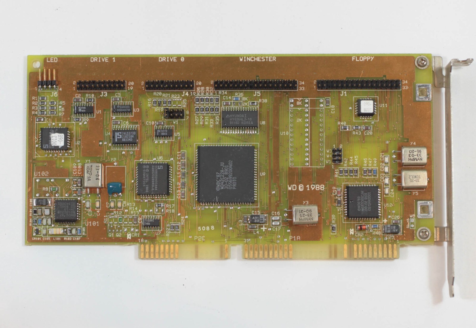 Western Digital WD1003-MM2 MFM hard drive and floppy - TESTED - NO TARIFF