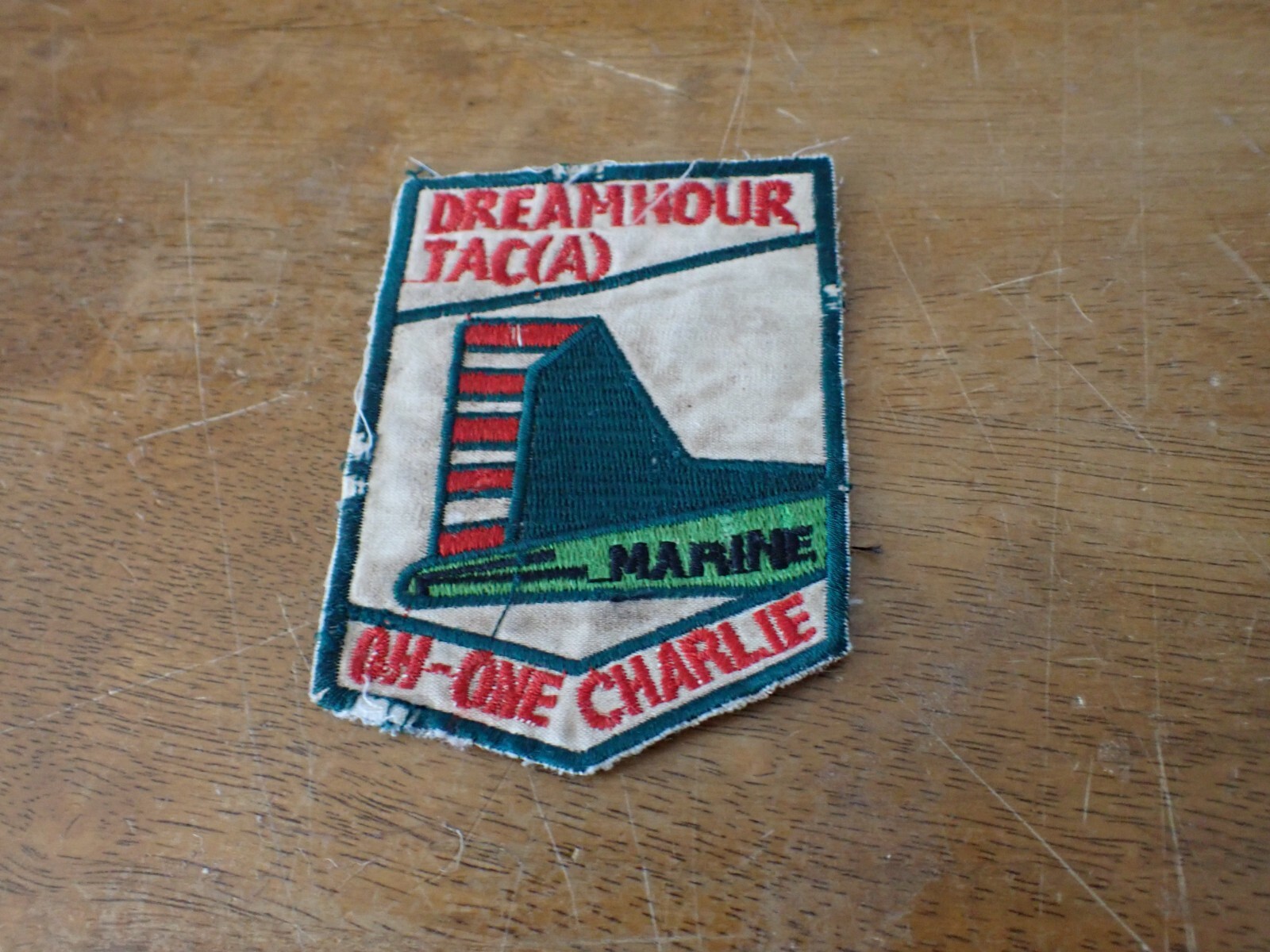 U S Marine CORPS  DREAM HOUR TAC A JET FIGHTER VIETNAM  WAR patch bx P #86