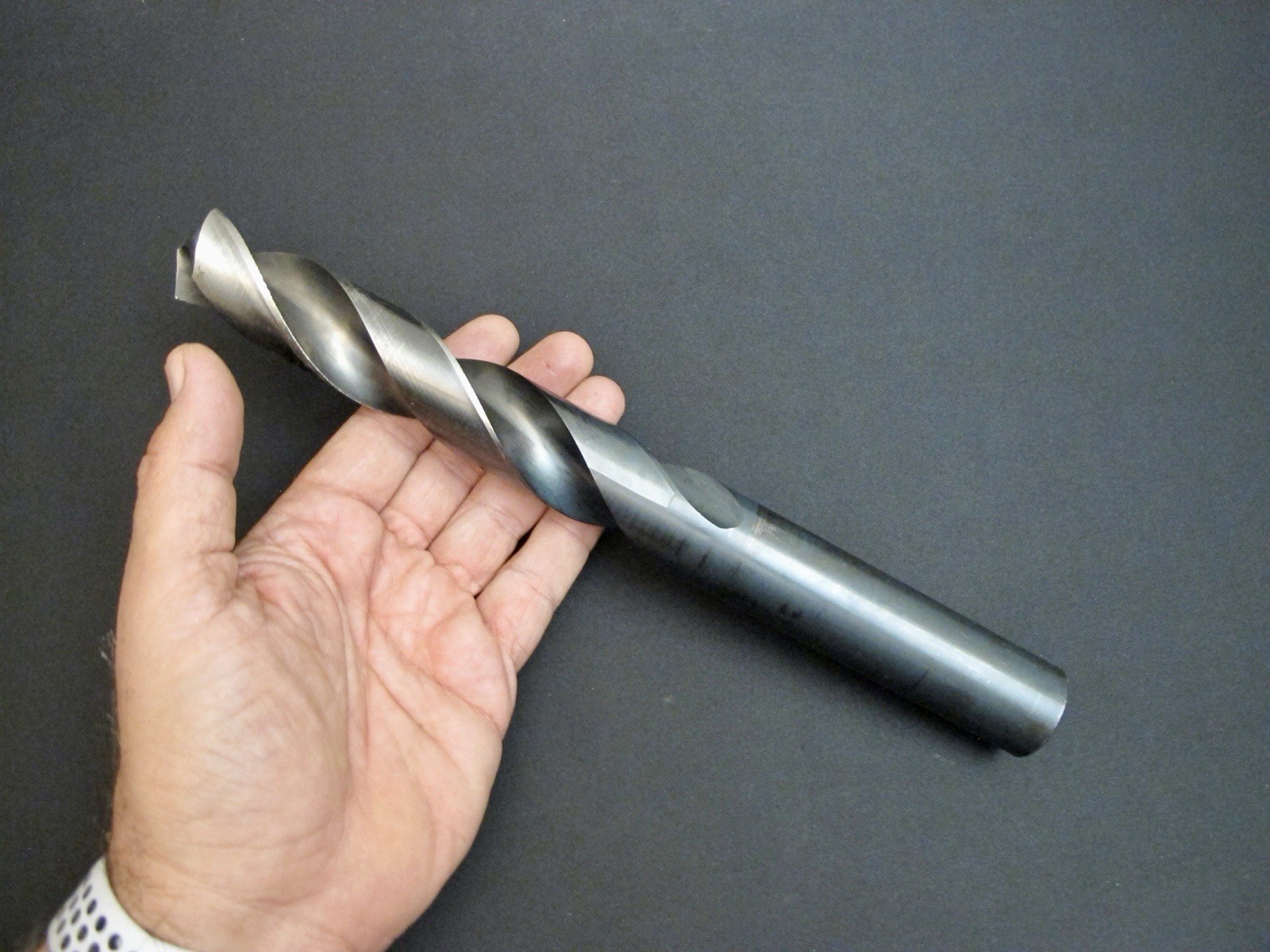 Union Twist Drill UB 1-1/4" Large HSS Straight Shank Drill Bit Machinist Tool