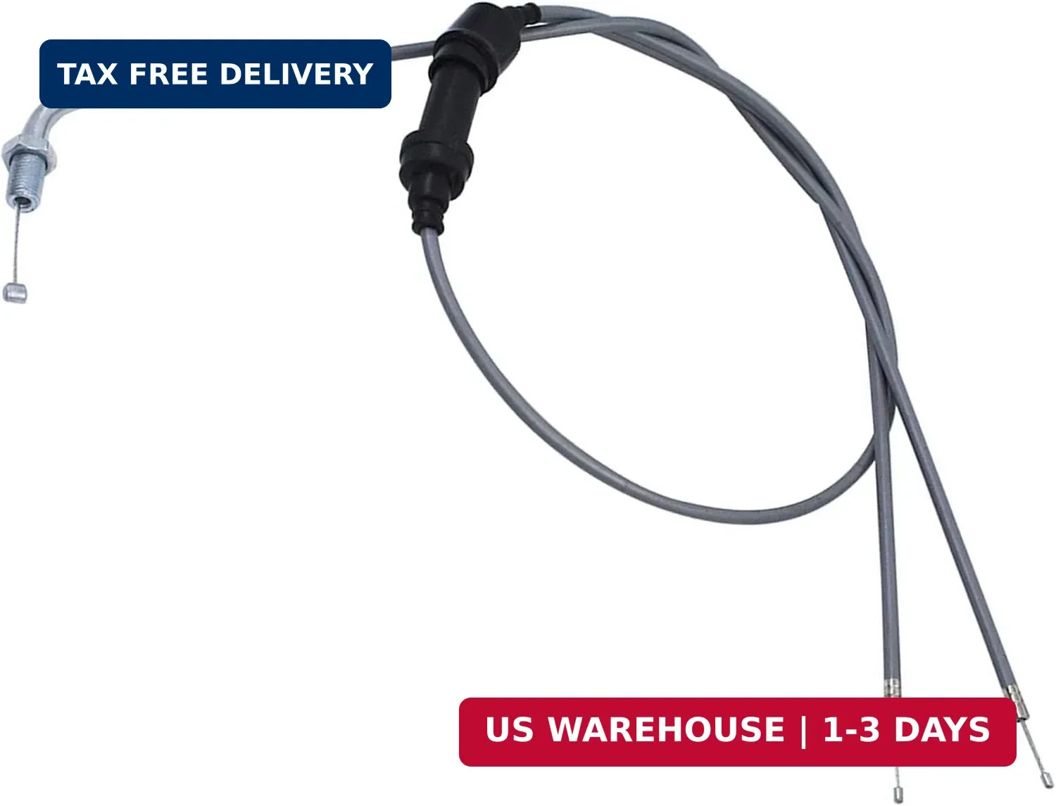 Throttle Cable Replacement for Honda CB175 CB200 CB200T CB160 CL175 Gray 17910-2