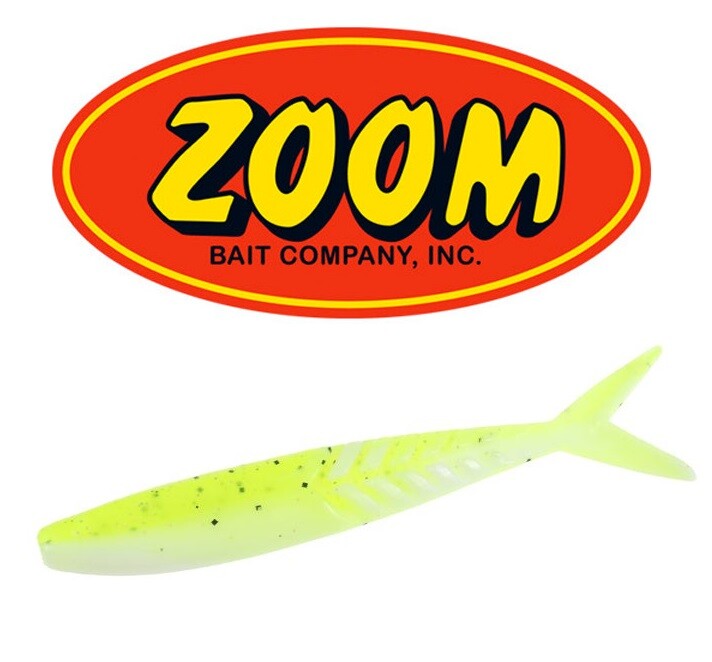 ZOOM 4 1/4" Shimmer Shad Trailer - Choice of Colors