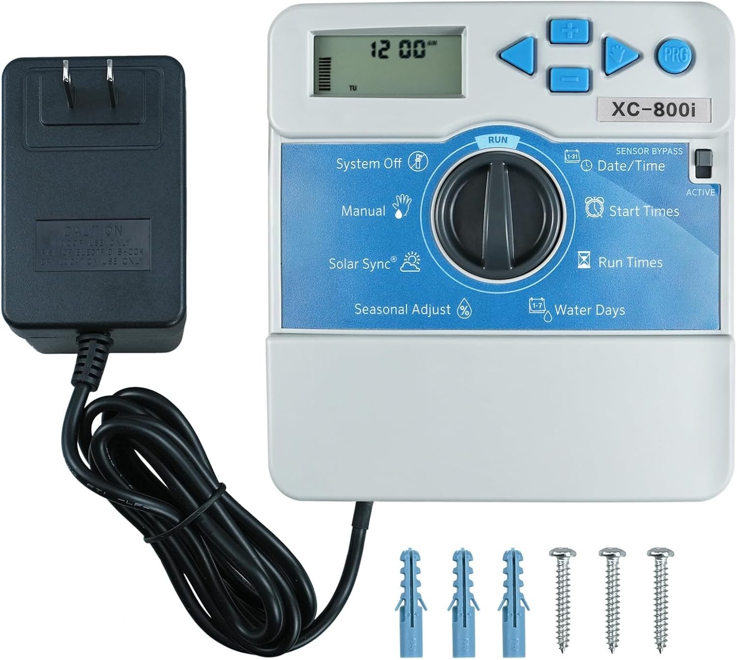 XC800i Indoor Sprinkler Timer for Hunter 8 Zone Irrigation Controller, No WiFi