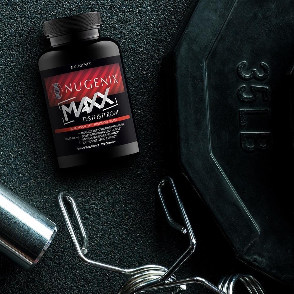 Nugenix Maxx Boost 120 Capsules - Enhanced Libido, Increased Strength & Lasting