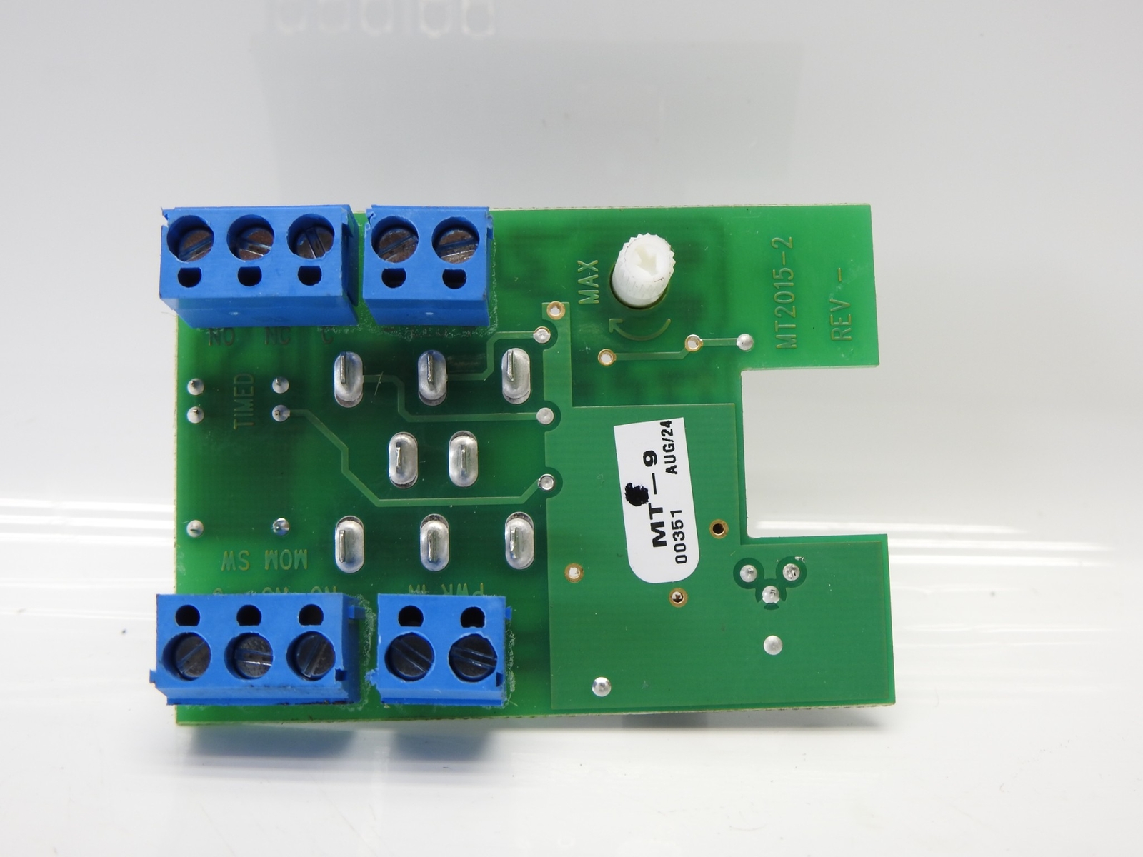 Alarm Controls MT-9 Timer Control Module PCB Board Replacement Circuit Board NEW