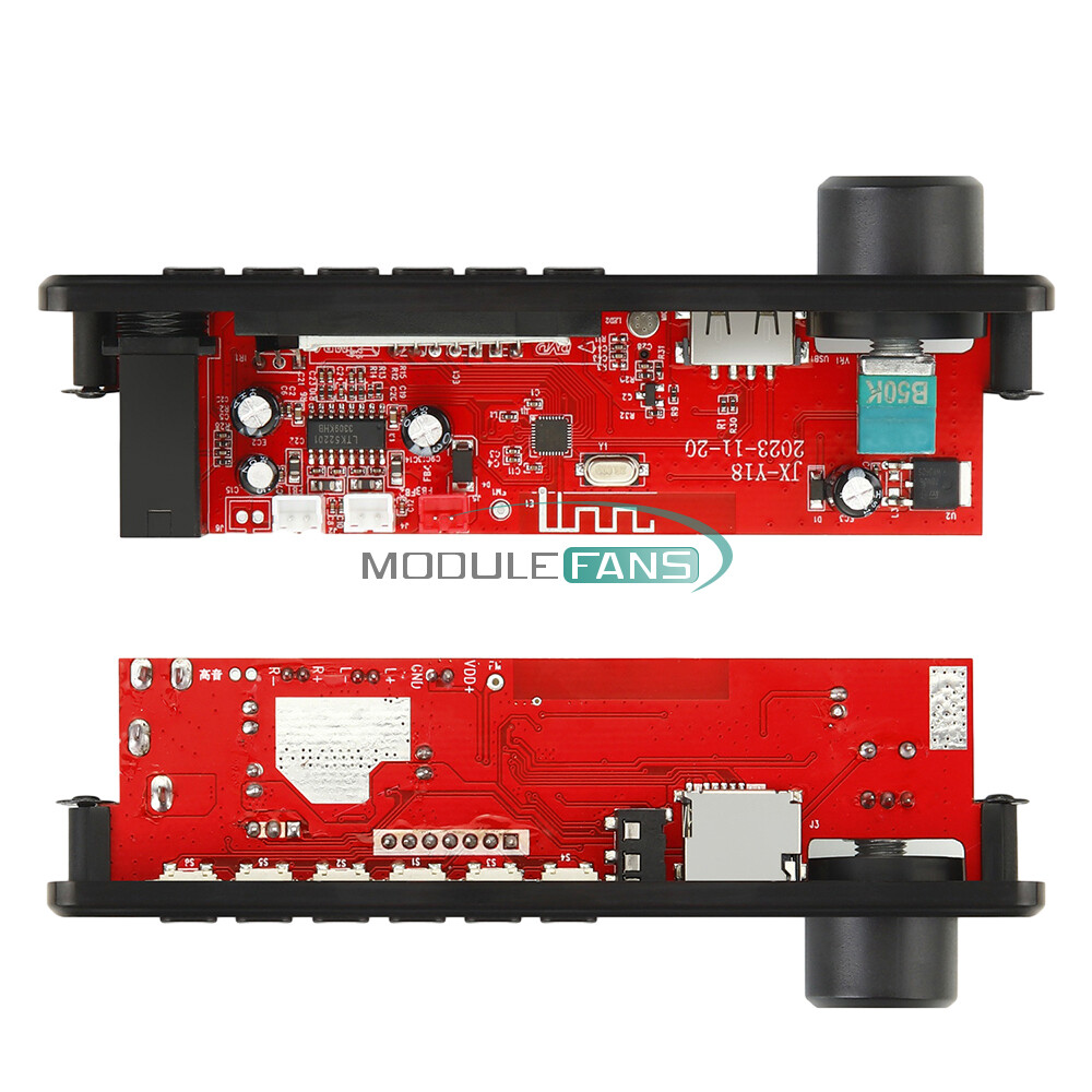 50W Amplifier Bluetooth 5.0 MP3 Player Decoder Board 6-18V FM Speaker Module
