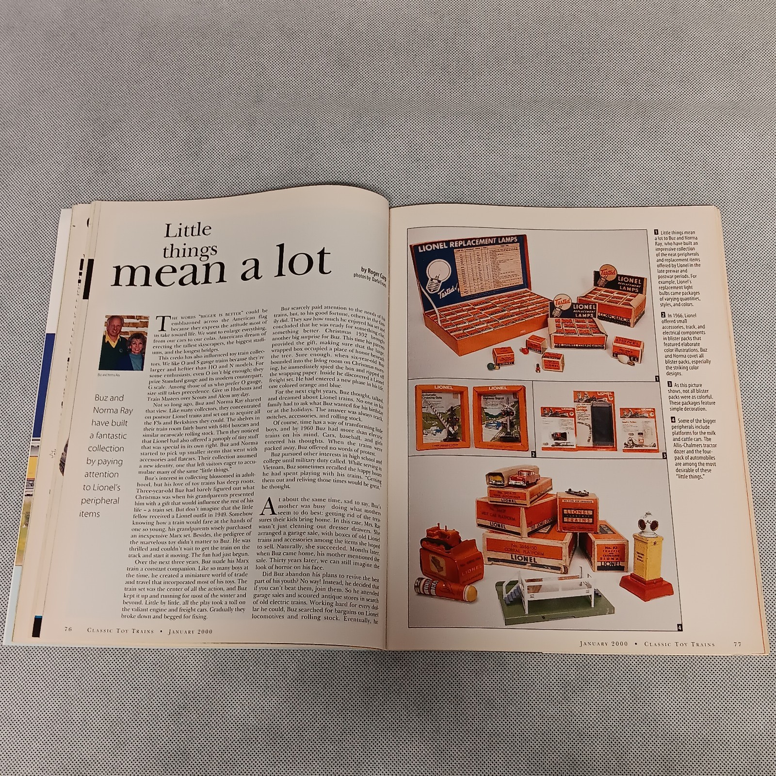 Classic Toy Trains Magazine January 2000