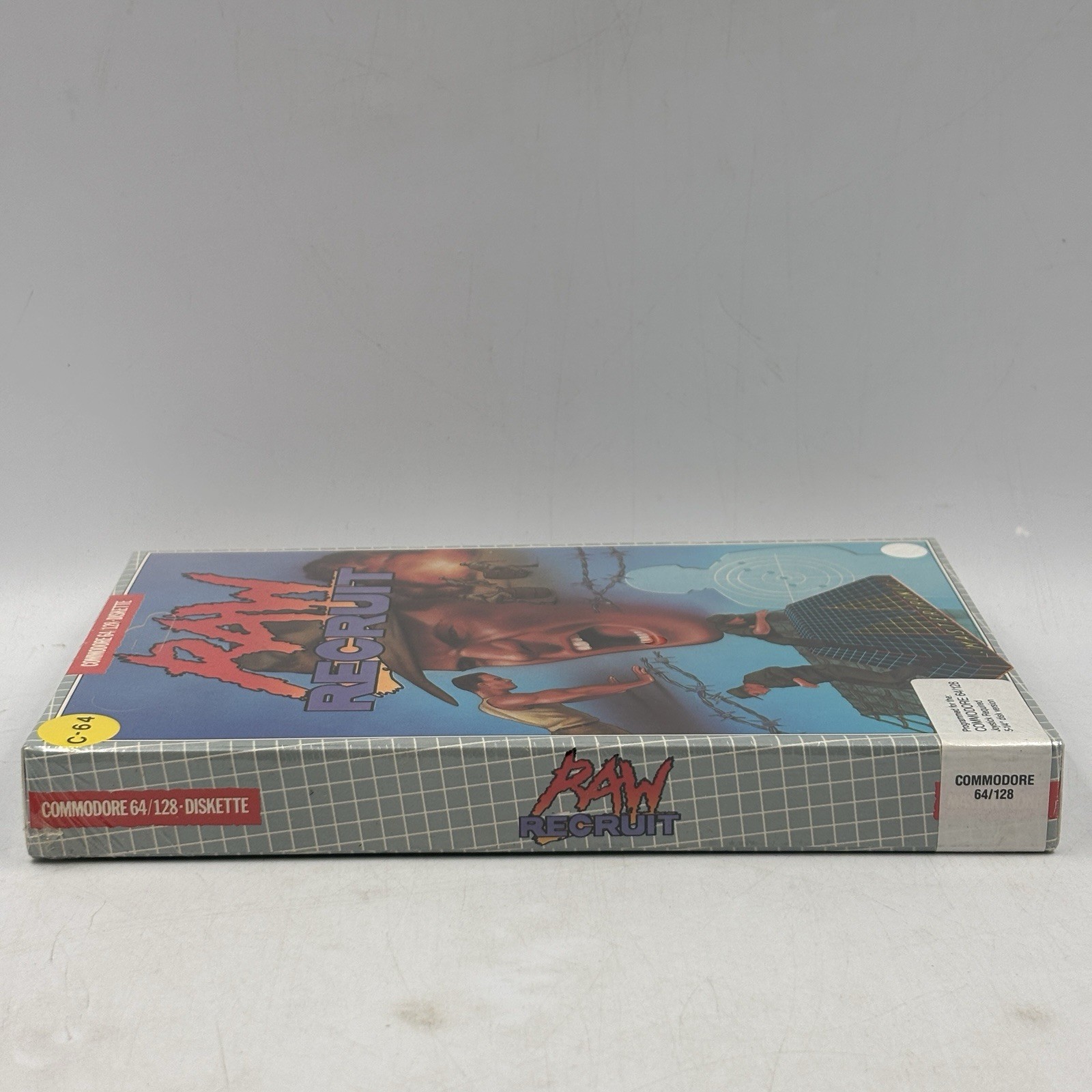 New Sealed Raw Recruit Commodore 64/128 C64/128 Computer Software Game Diskette