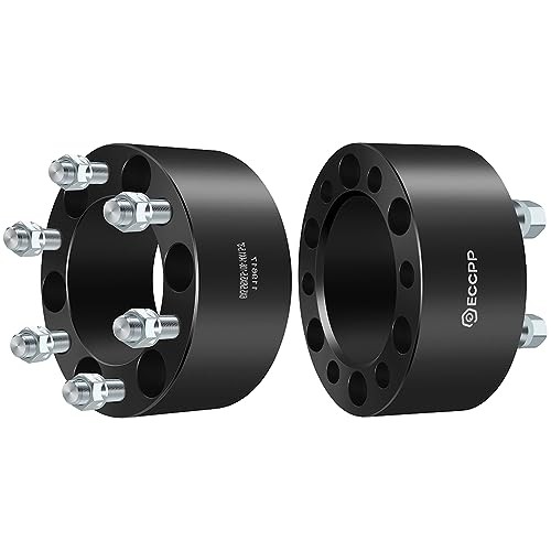 2PCS 6 Lug Wheel Spacers 6x5.5 to 6x5.5 3" inch 6x139.7mm fit for 1999-2018