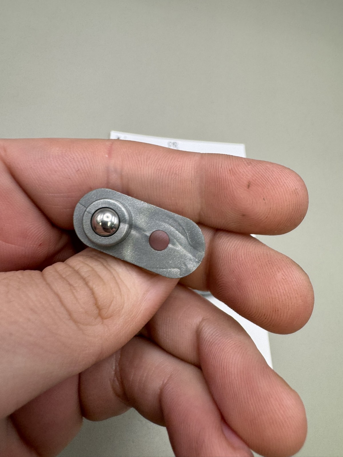 Kingman Spyder Ball Detents Silver Pair