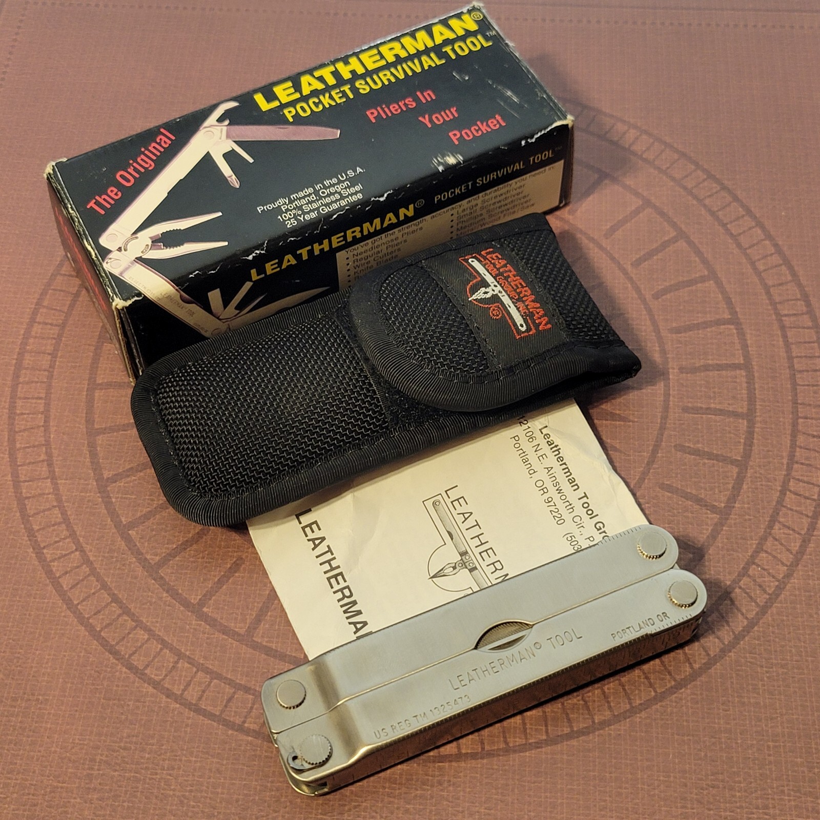 LEATHERMAN PST Multi Tool Made In USA W/SHEATH BOX  Knife Pliers