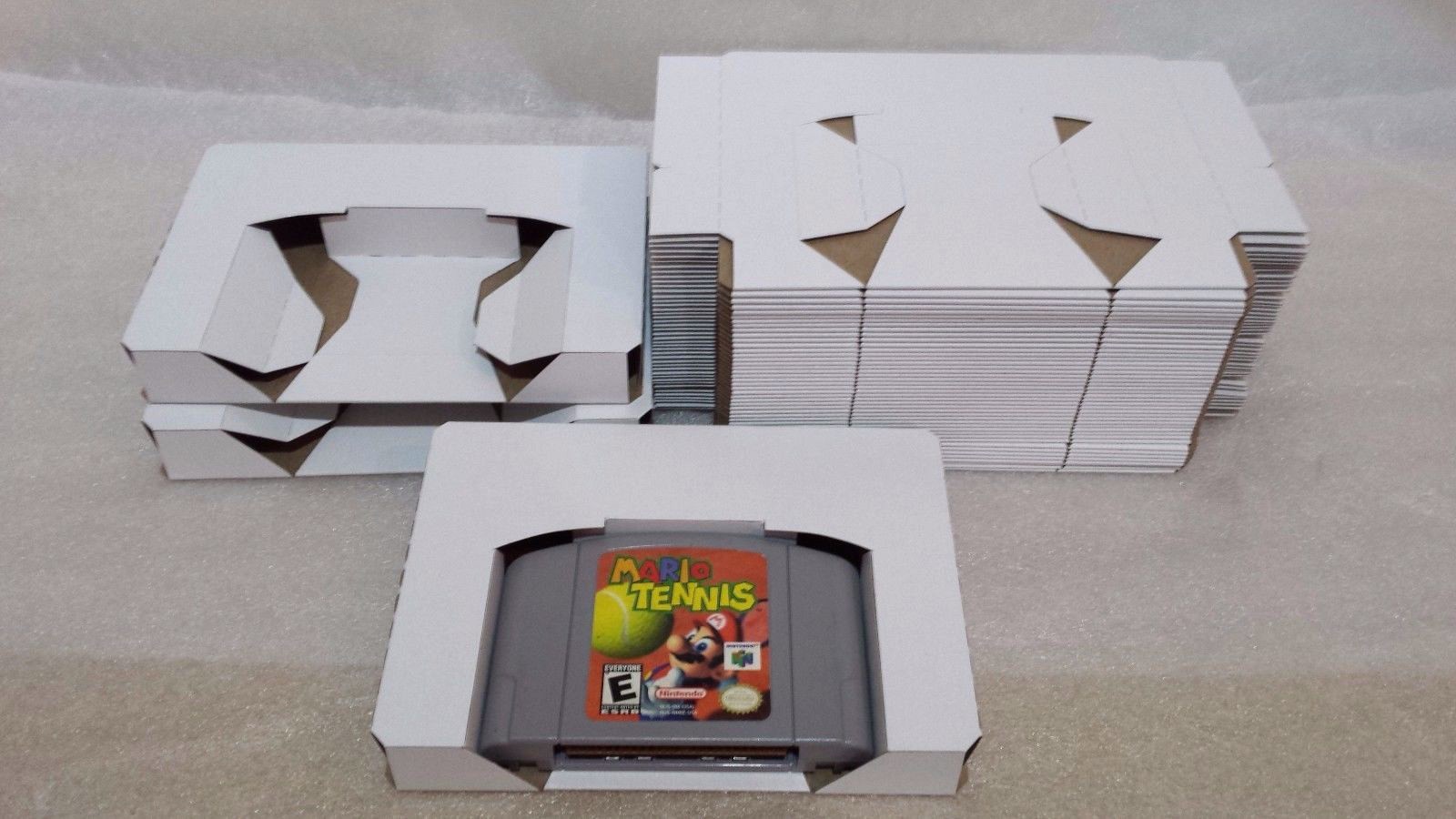10 N64 Nintendo 64 Reproduction Tray Inserts White Box Lot
