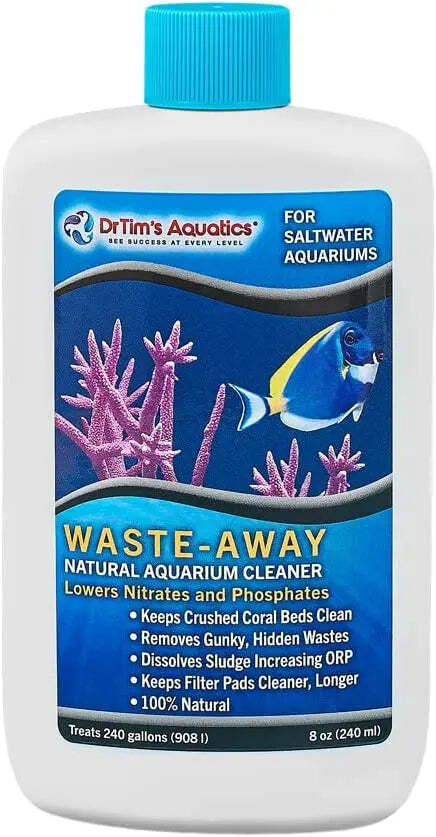 DrTim’s Aquatics Saltwater Waste-Away Aquarium Cleaner 8 oz.