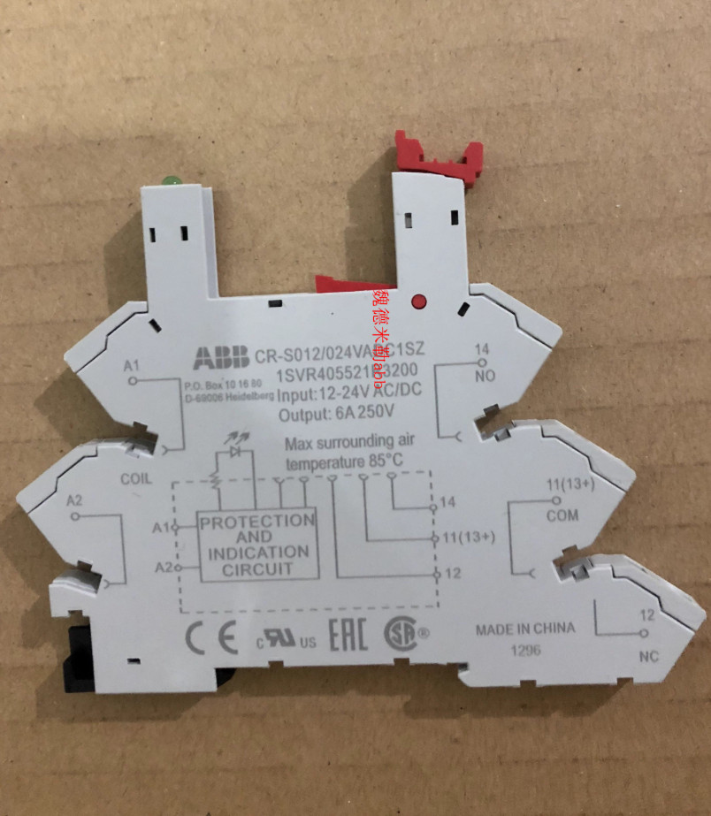 1PC NEW ABB Relay base CR-S012/024VADC1SZ #LL