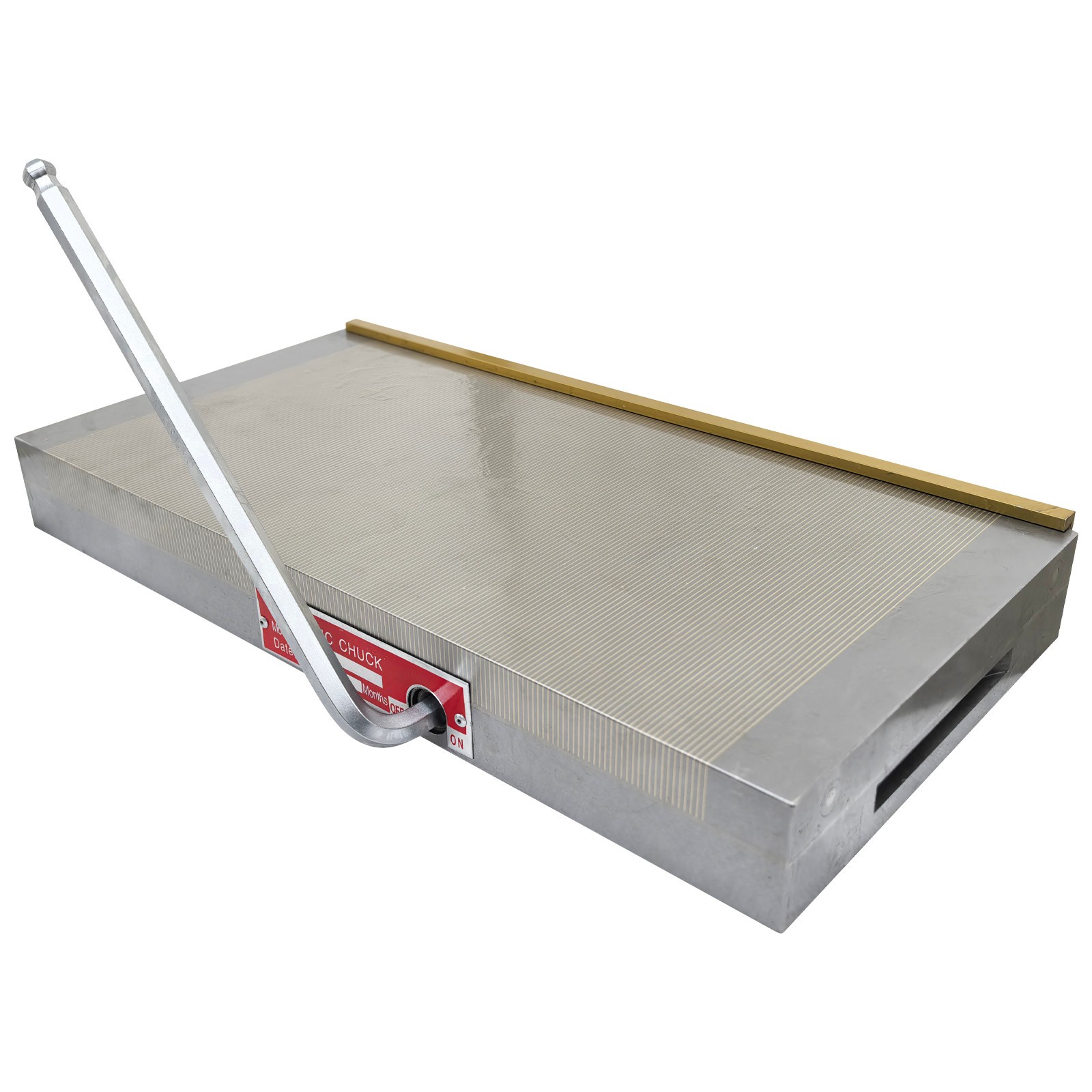 6x16 In Fine Pole Permanent Magnetic Chuck,Powerful Sealed Rectangular Chuck
